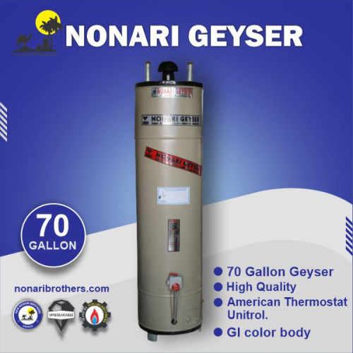 70 Gallon Geyser only Gas Color Body 70 Gallon Geyser only Gas Color Body