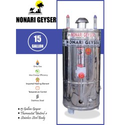 15 Gallon Geyser Gas and Electric Steel Body 15 Gallon Geyser Gas and Electric Steel Body