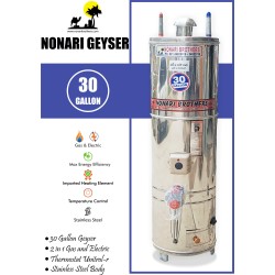 30 Gallon Geyser Gas and Electric Steel Body 30 Gallon Geyser Gas and Electric Steel Body
